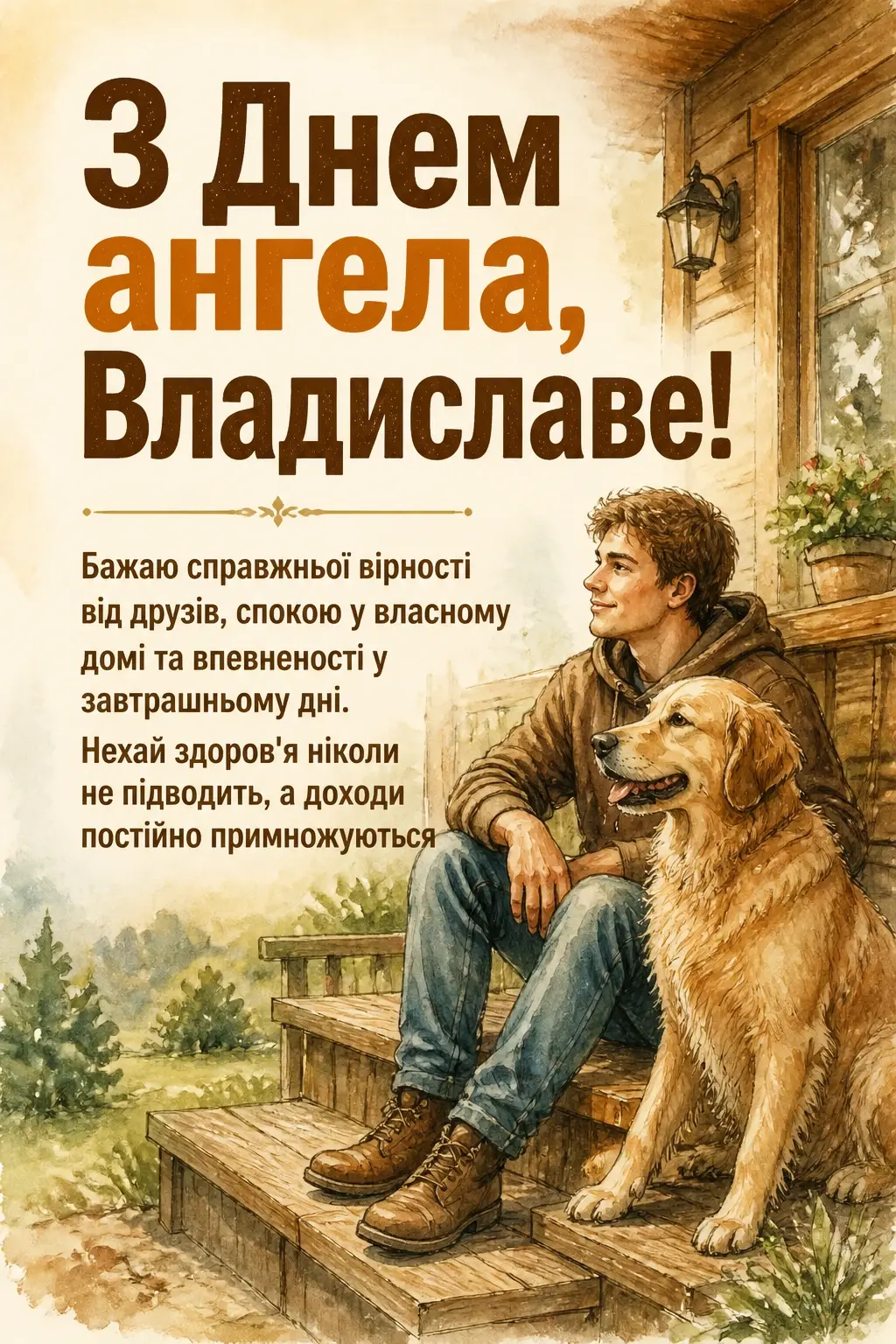 з днем ангела владислав