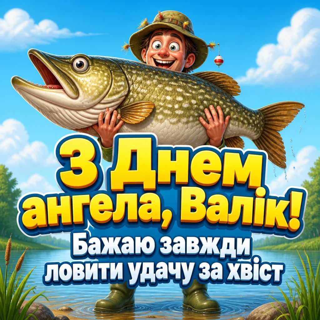 з днем ангела валік