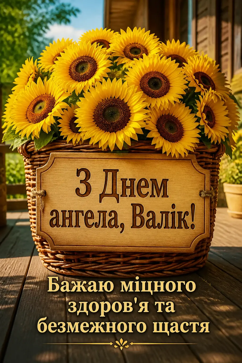 з днем ангела валік