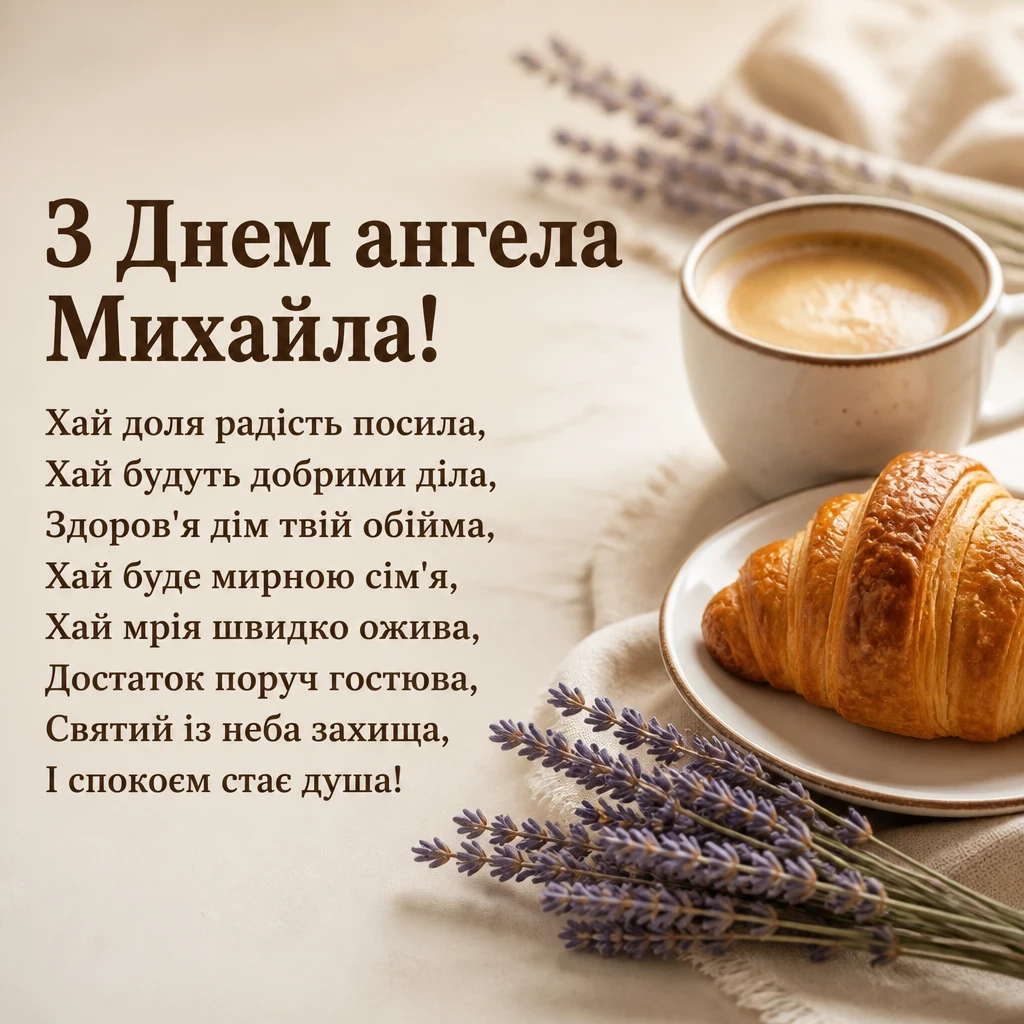 привітання з днем ангела михаїла привітання з днем ангела михаїла