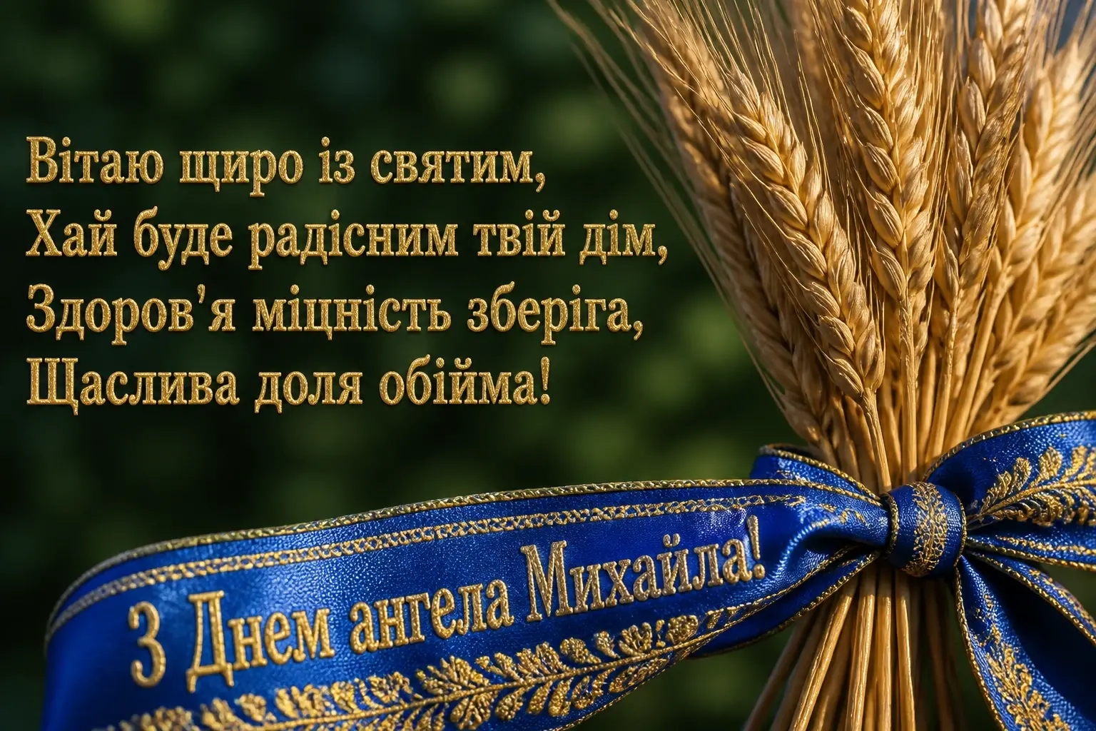 привітання з днем ангела михаїла привітання з днем ангела михаїла