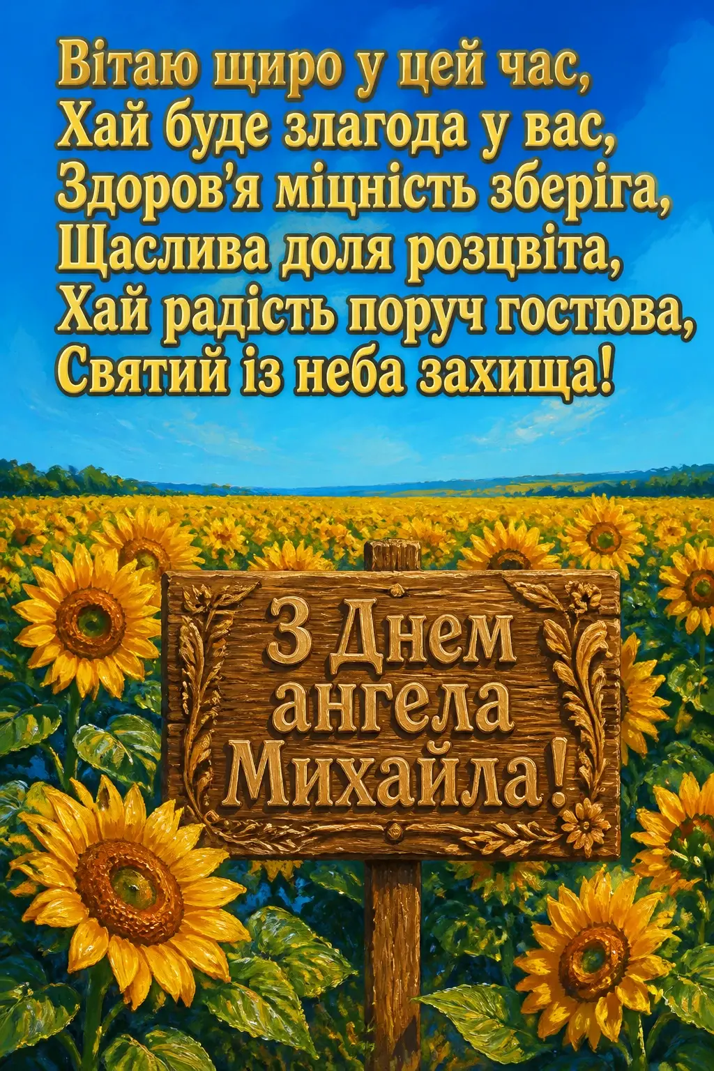 привітання з днем ангела михаїла привітання з днем ангела михаїла