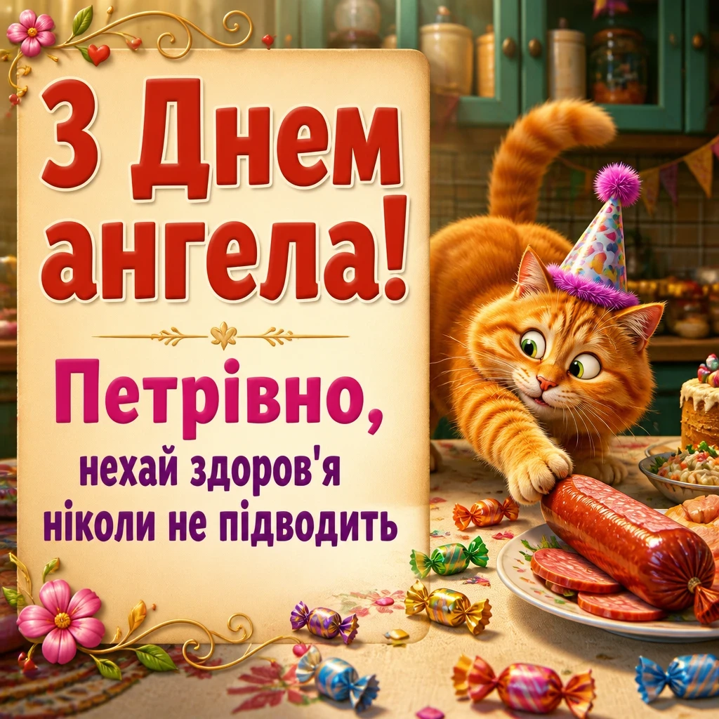 з днем ангела петрівна