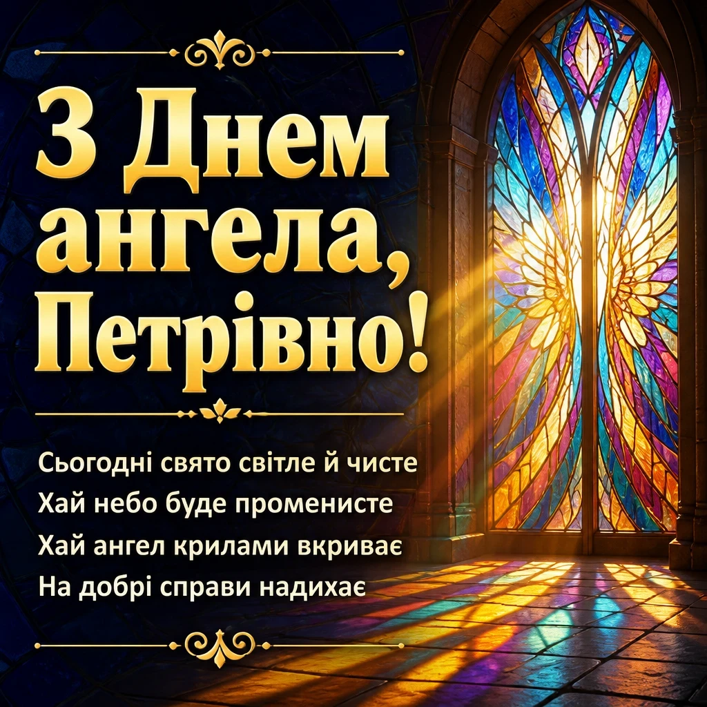 з днем ангела петрівна