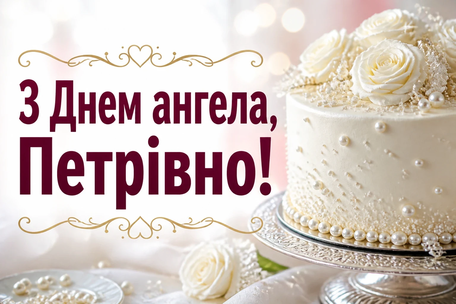 з днем ангела петрівна