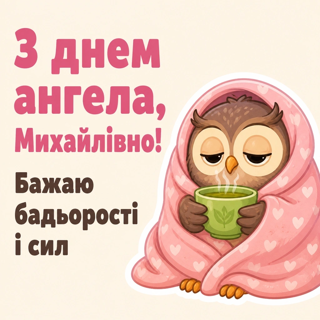 михайлівна з днем ангела