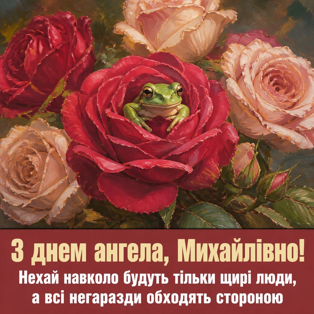 михайлівна з днем ангела