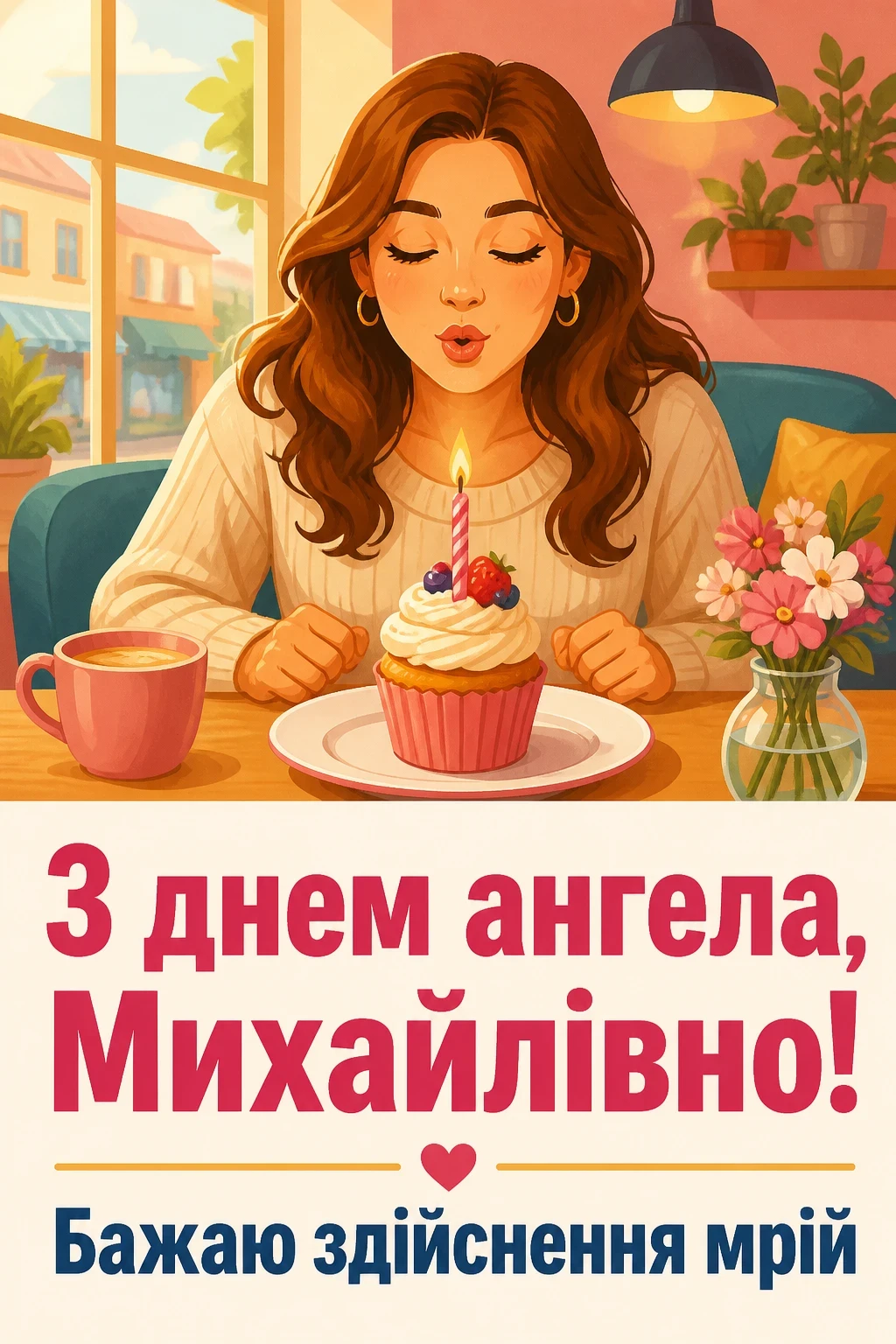 михайлівна з днем ангела