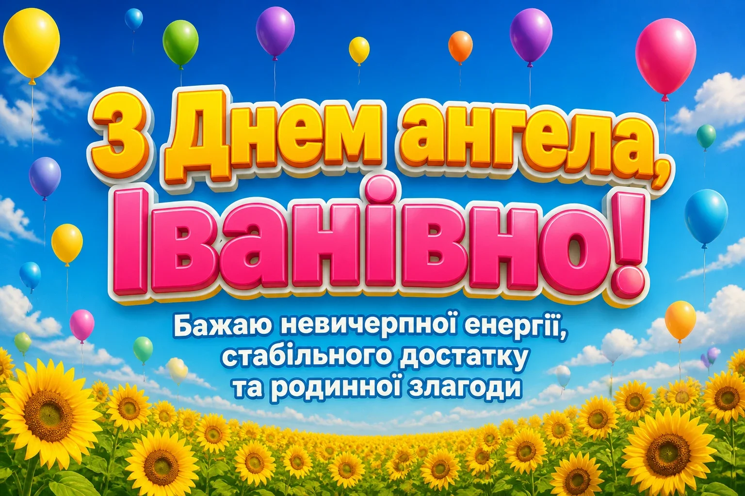 іванівна з днем ангела