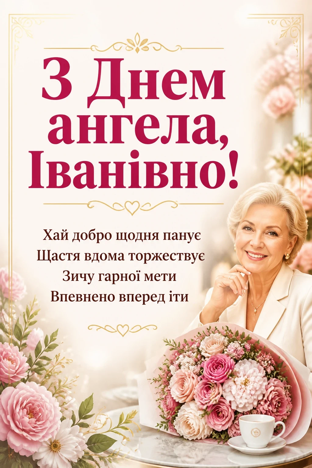 іванівна з днем ангела