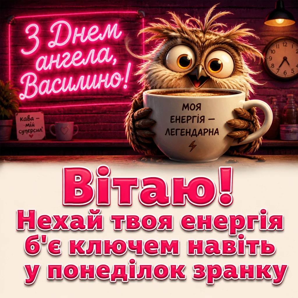 з днем ангела василини