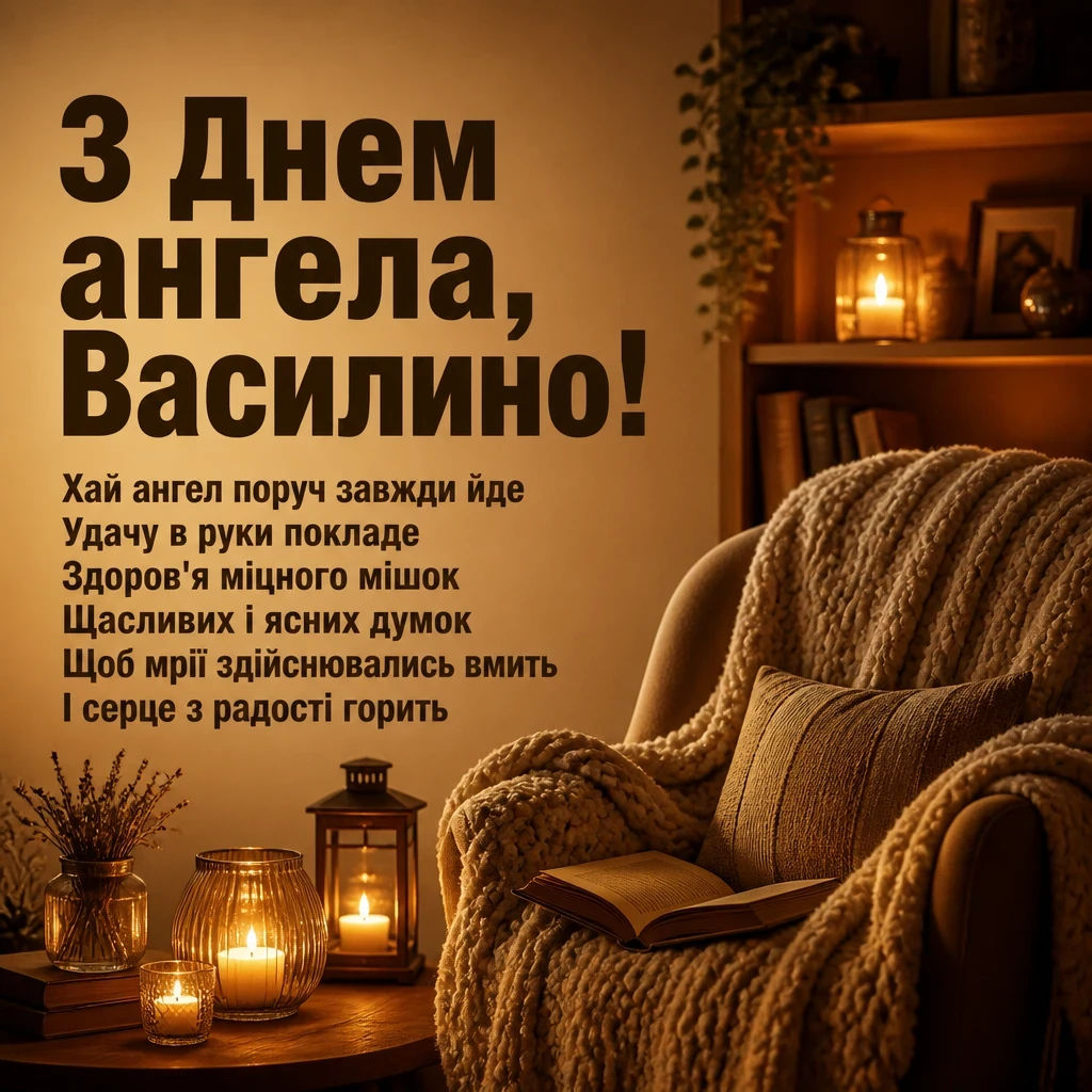 з днем ангела василини