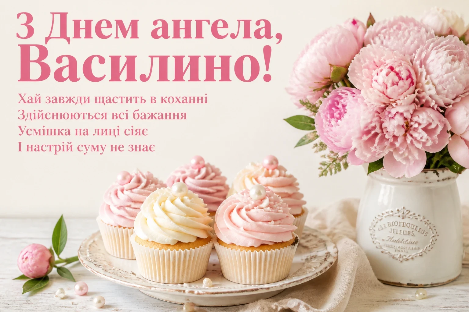 з днем ангела василини