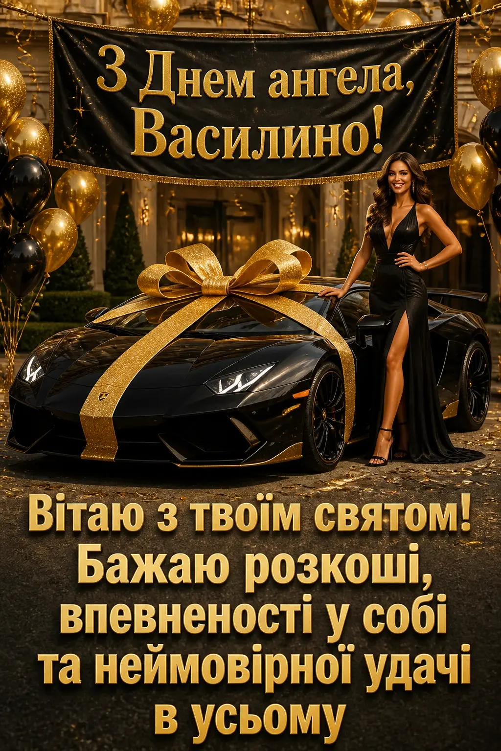 з днем ангела василини