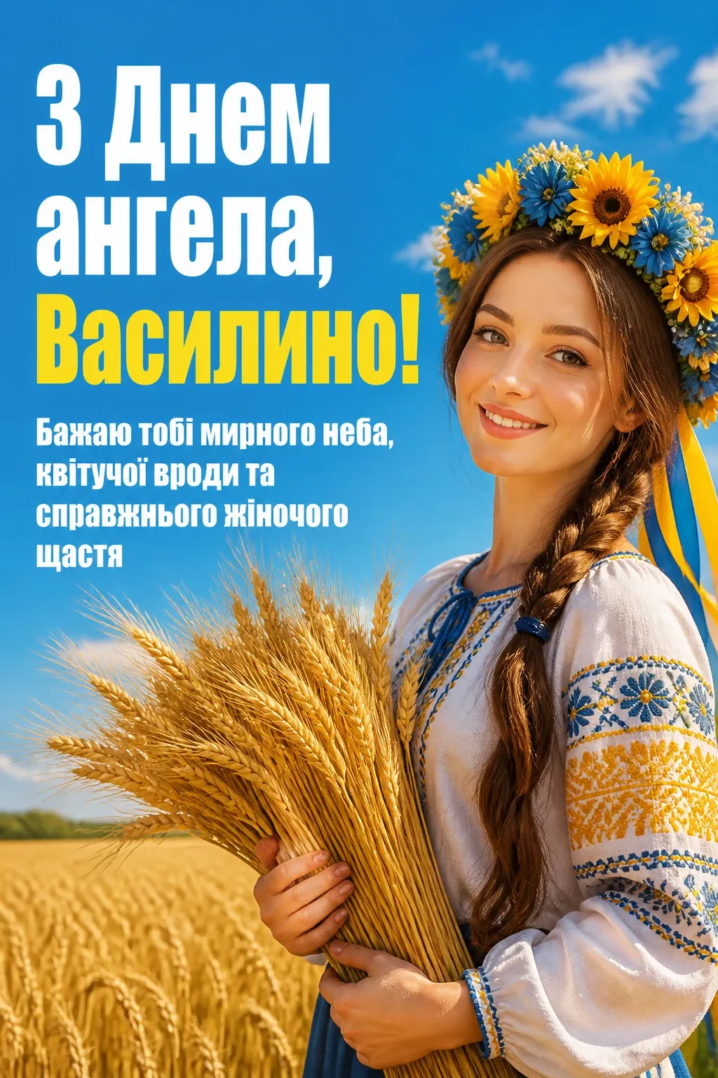 з днем ангела василини