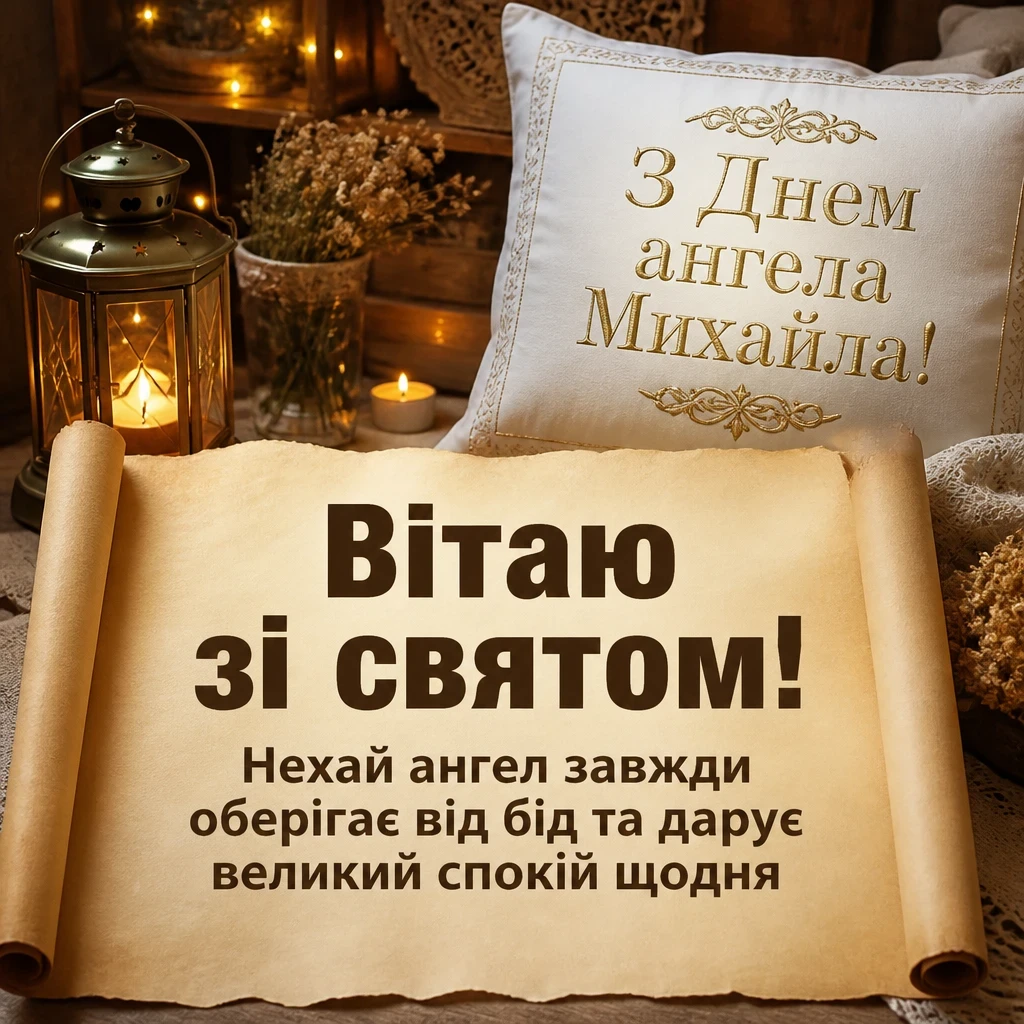 з днем ангела михаїла