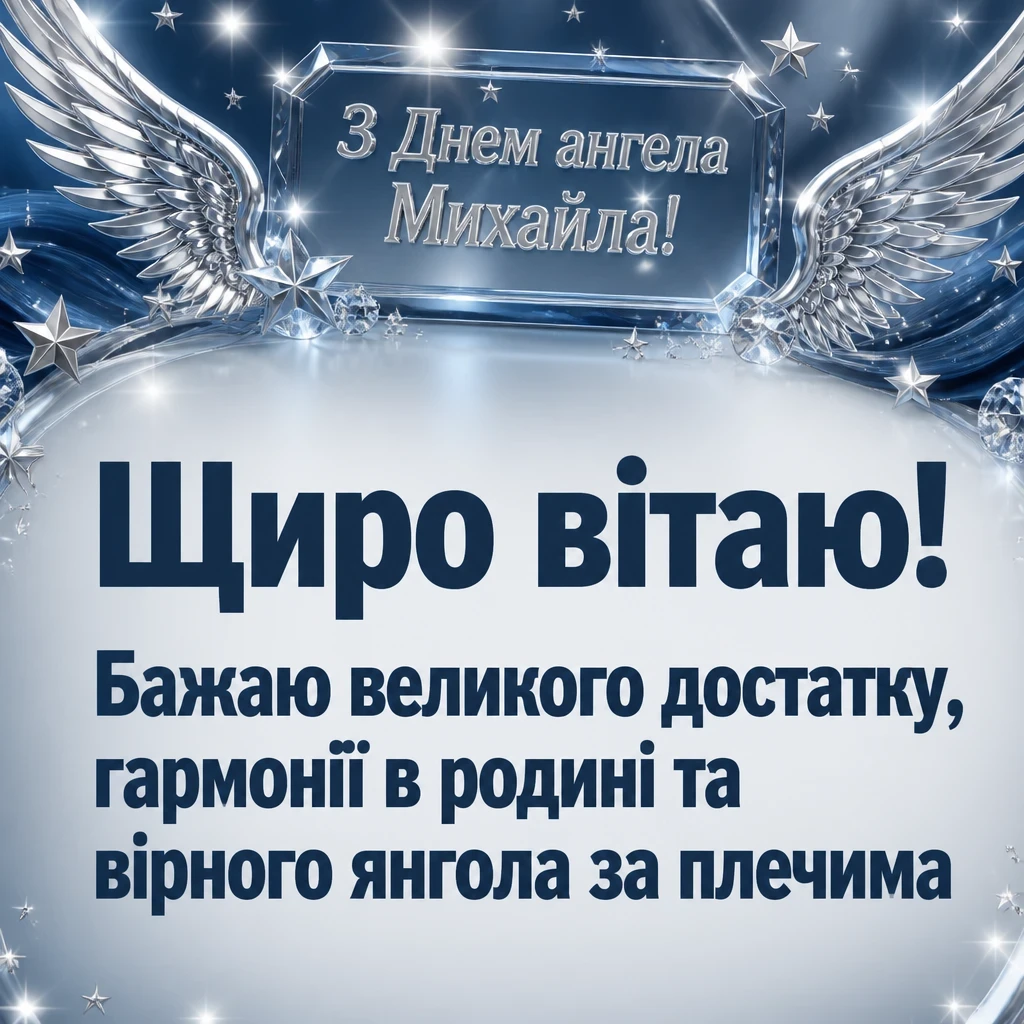 з днем ангела михаїла