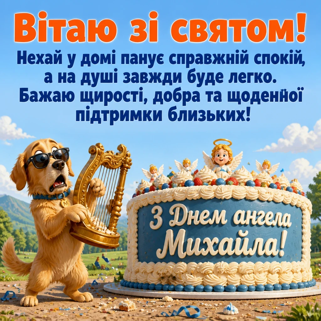 з днем ангела михаїла