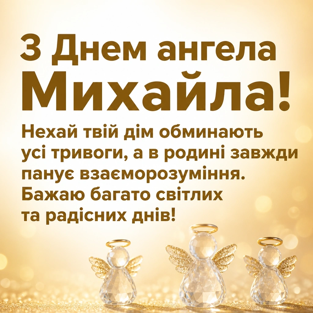 з днем ангела михаїла