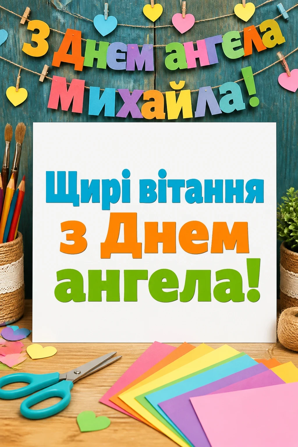 з днем ангела михаїла