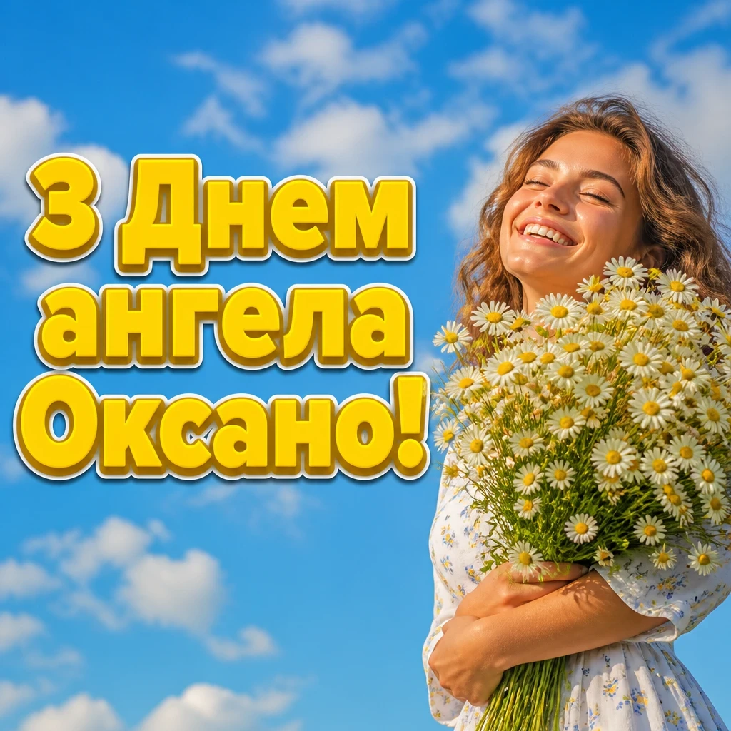 з днем ангела, оксано