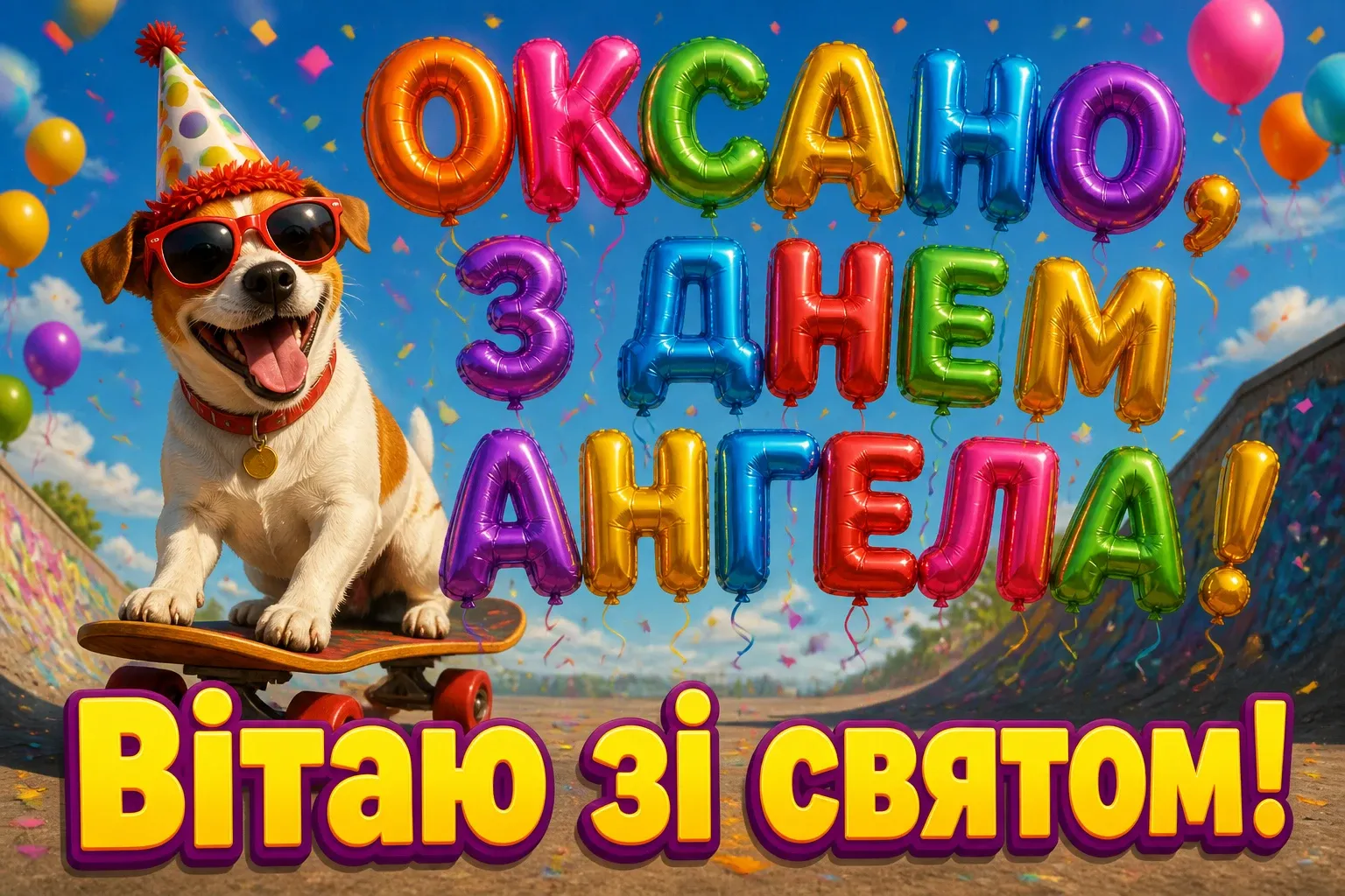 з днем ангела, оксано