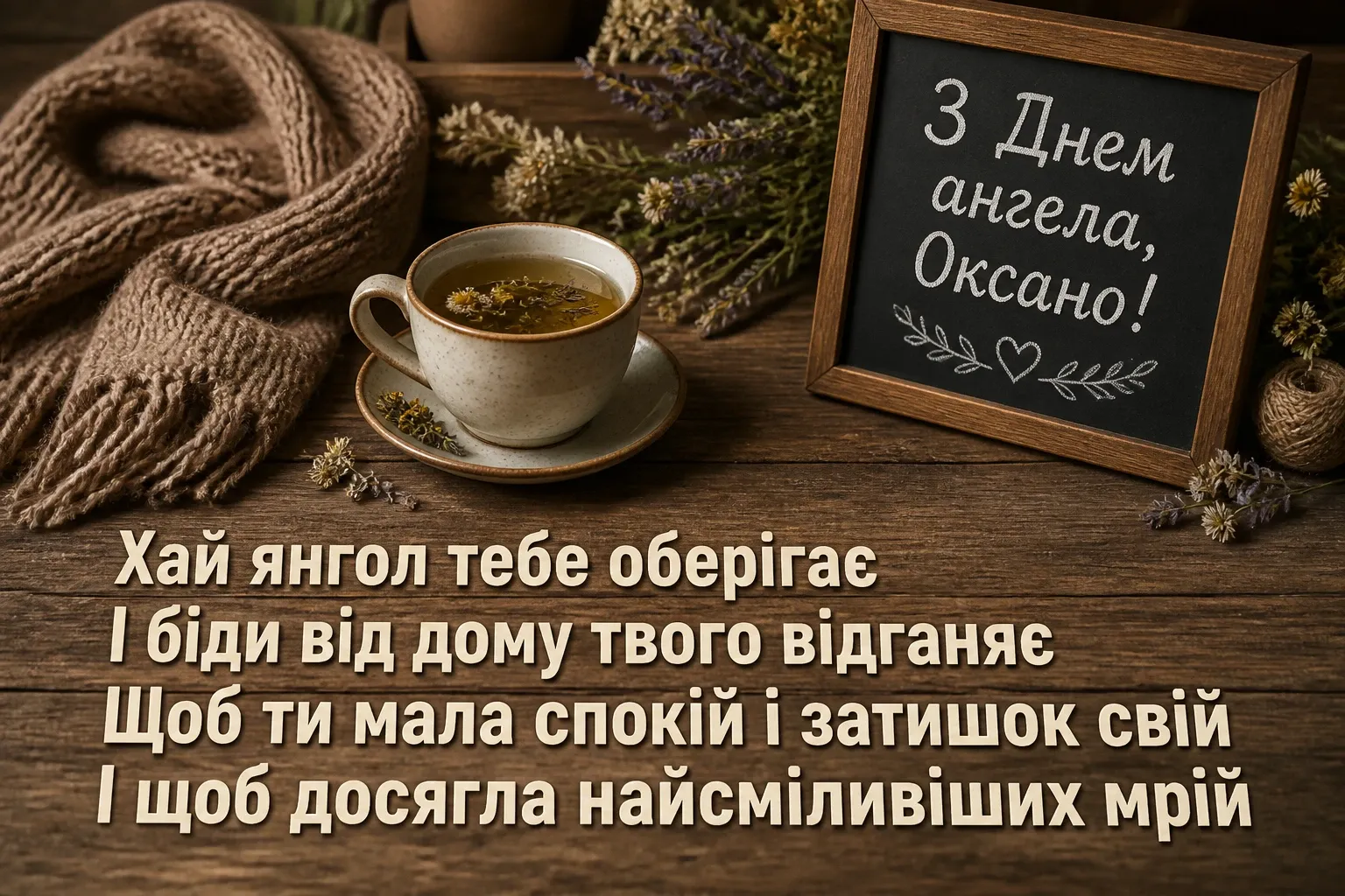 з днем ангела, оксано