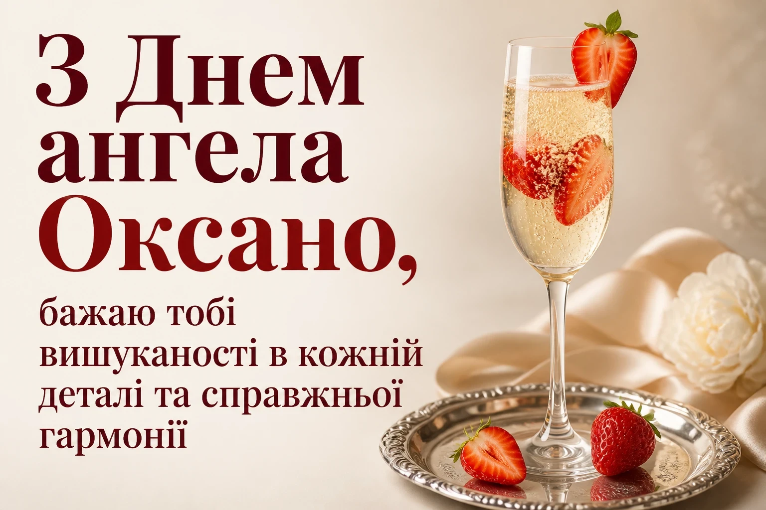 з днем ангела, оксано