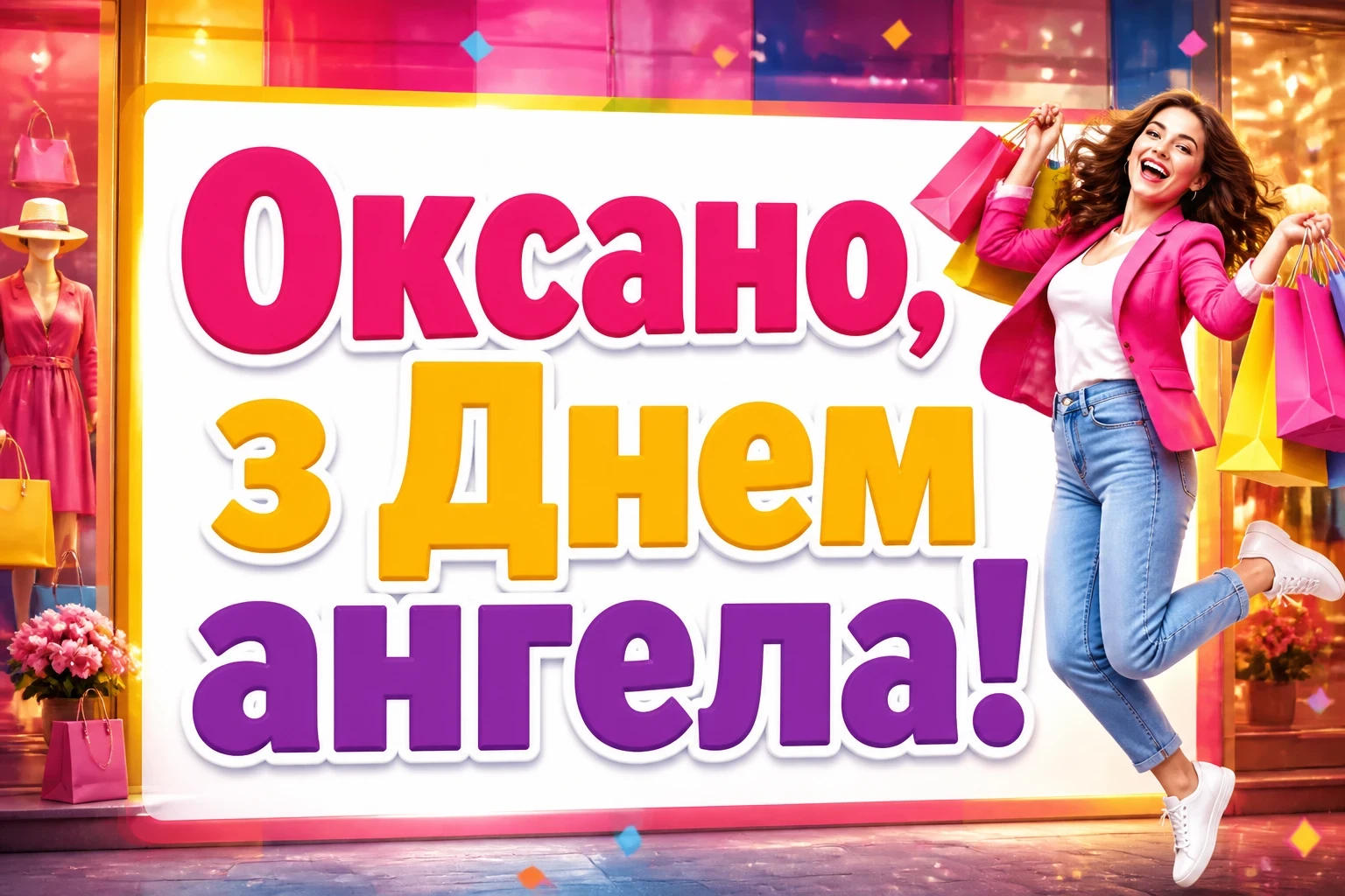 з днем ангела, оксано