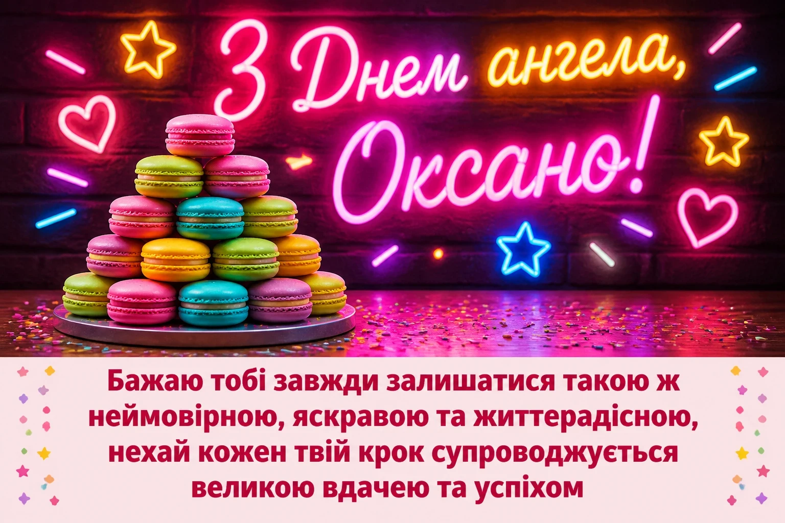 з днем ангела, оксано