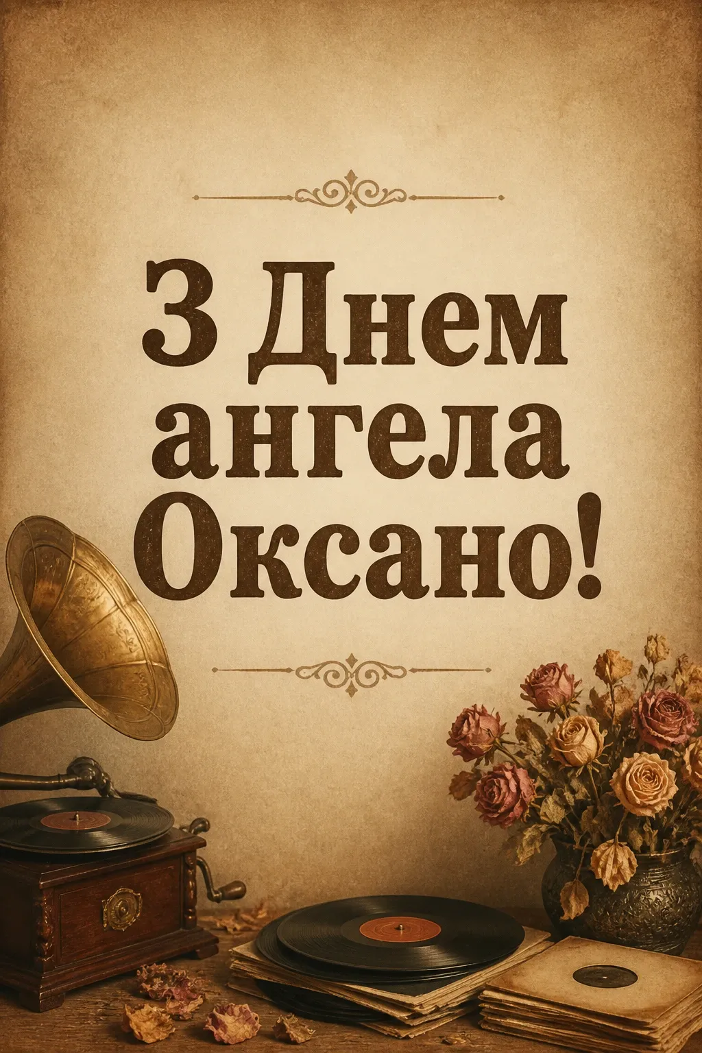 з днем ангела, оксано