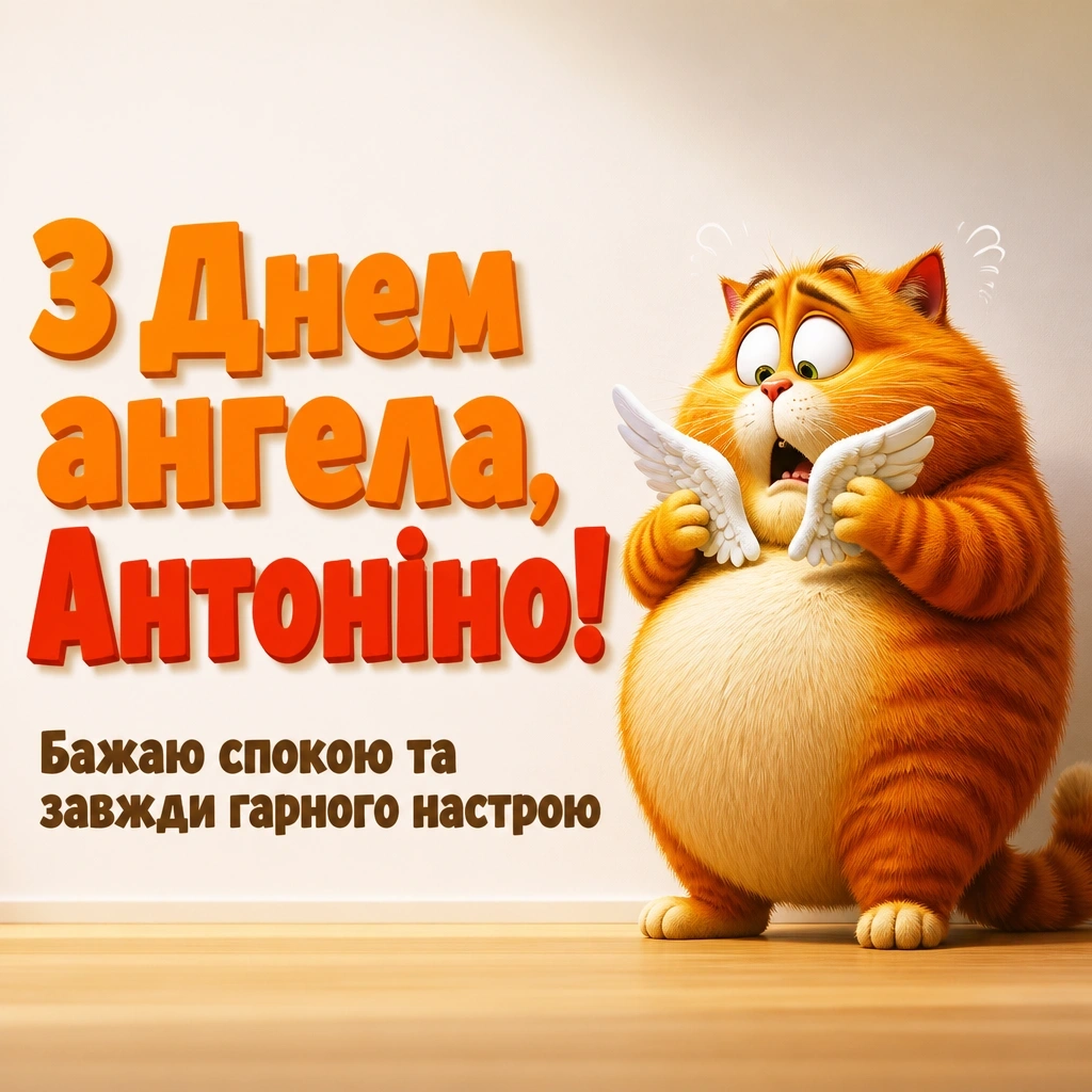 з днем ангела антоніна
