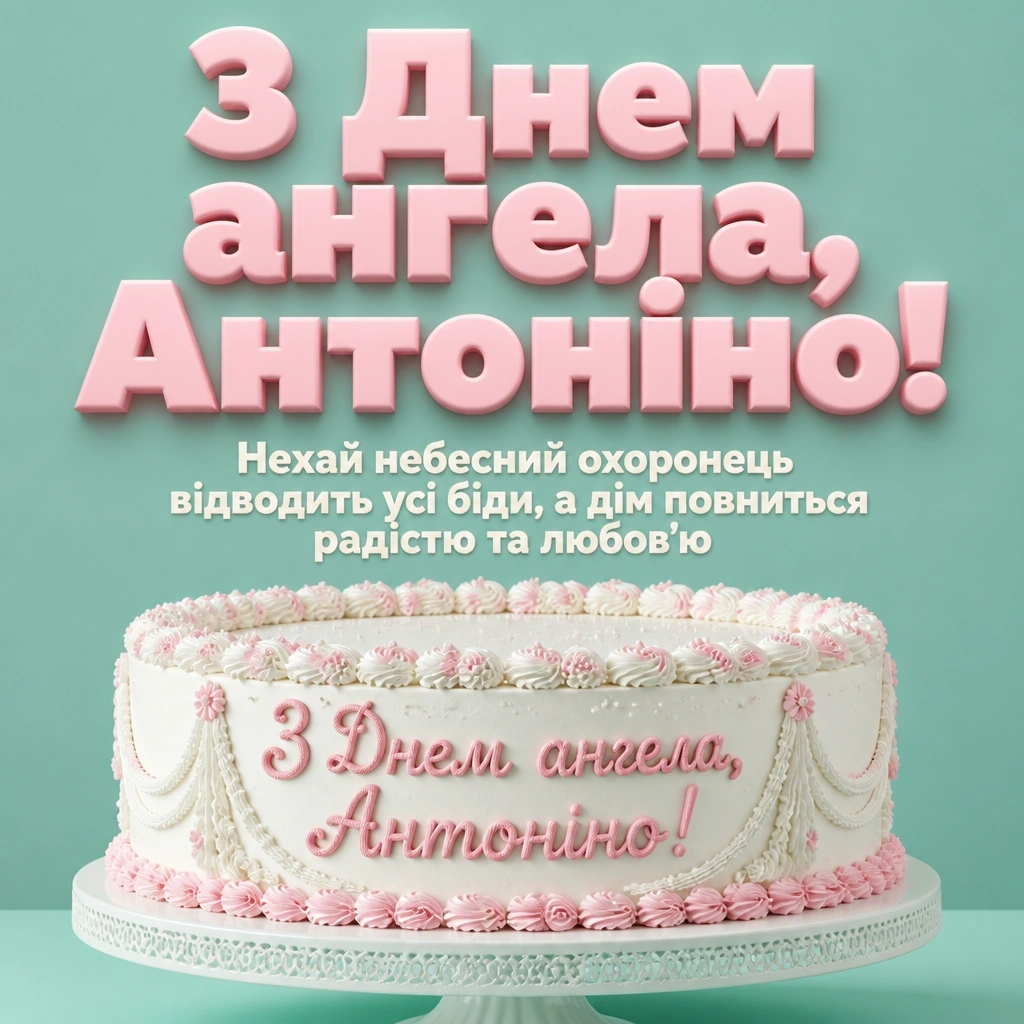 з днем ангела антоніна