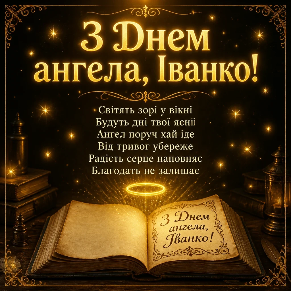 привітання з днем ангела іванки