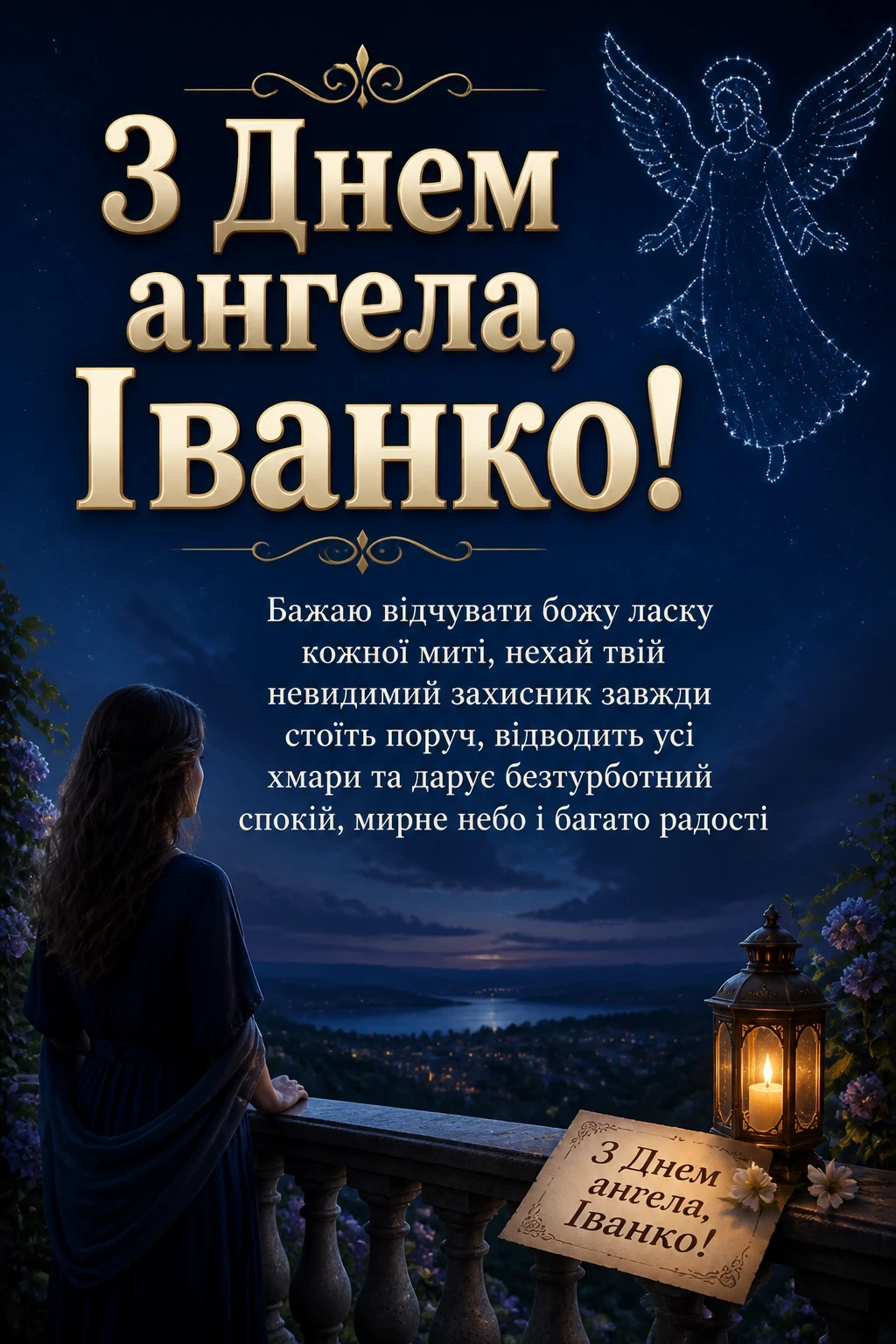 привітання з днем ангела іванки