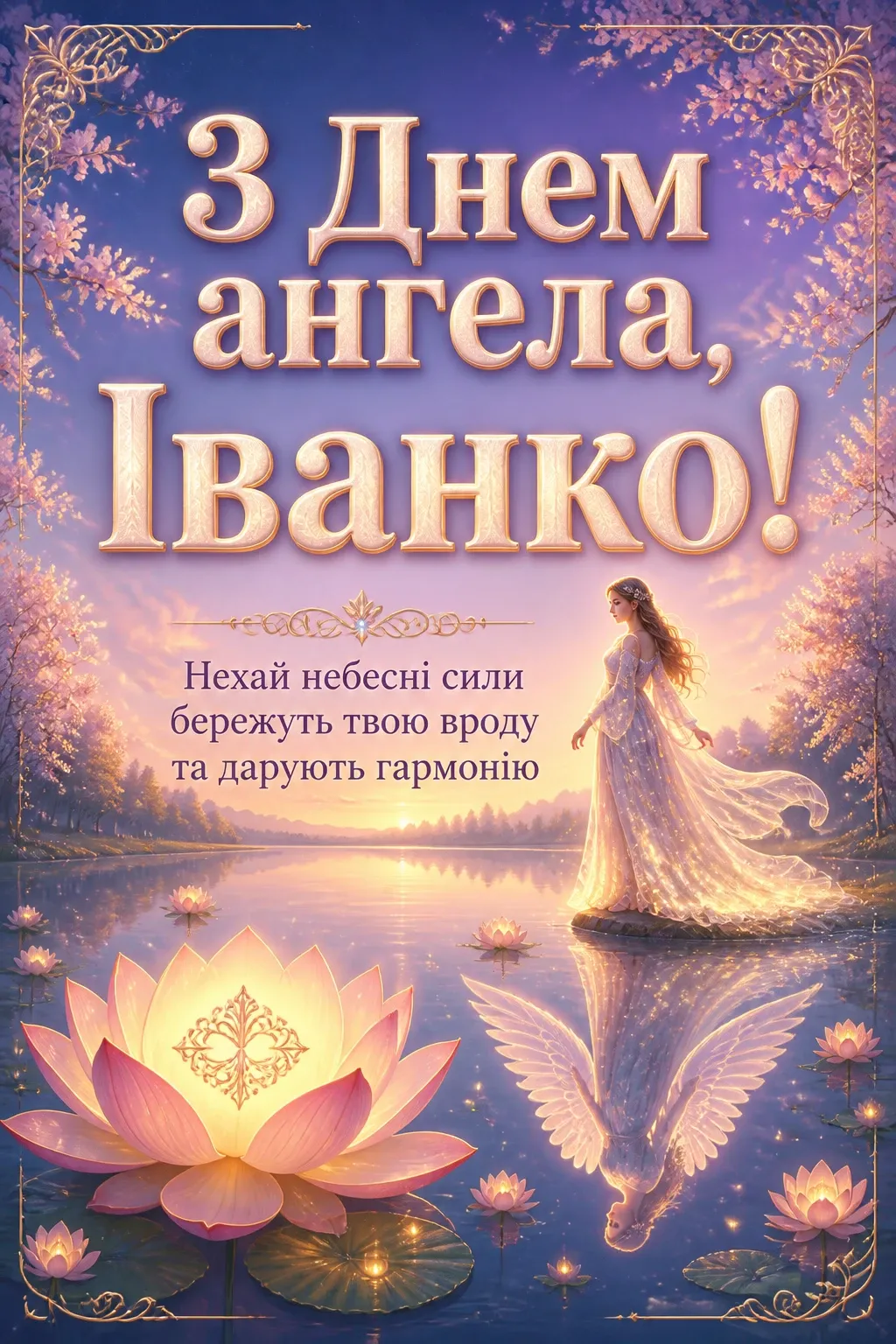 привітання з днем ангела іванки