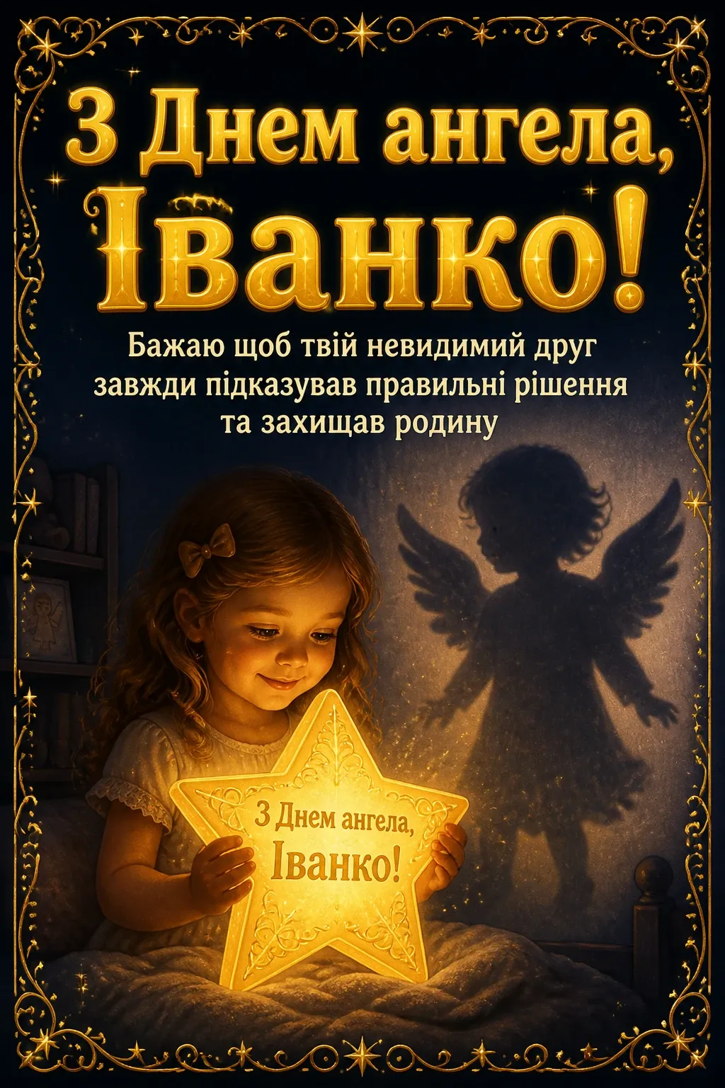 привітання з днем ангела іванки