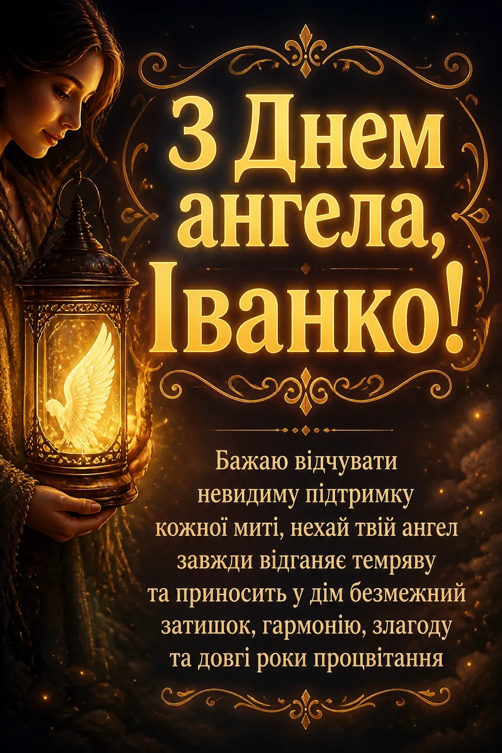 привітання з днем ангела іванки