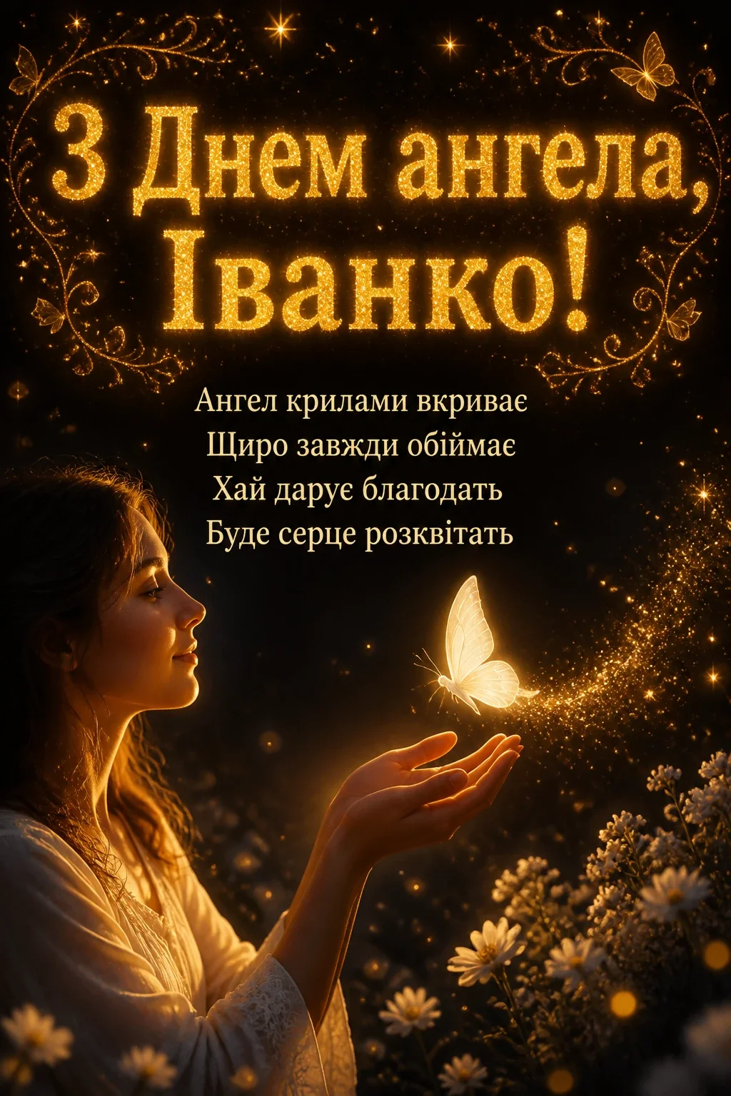 привітання з днем ангела іванки