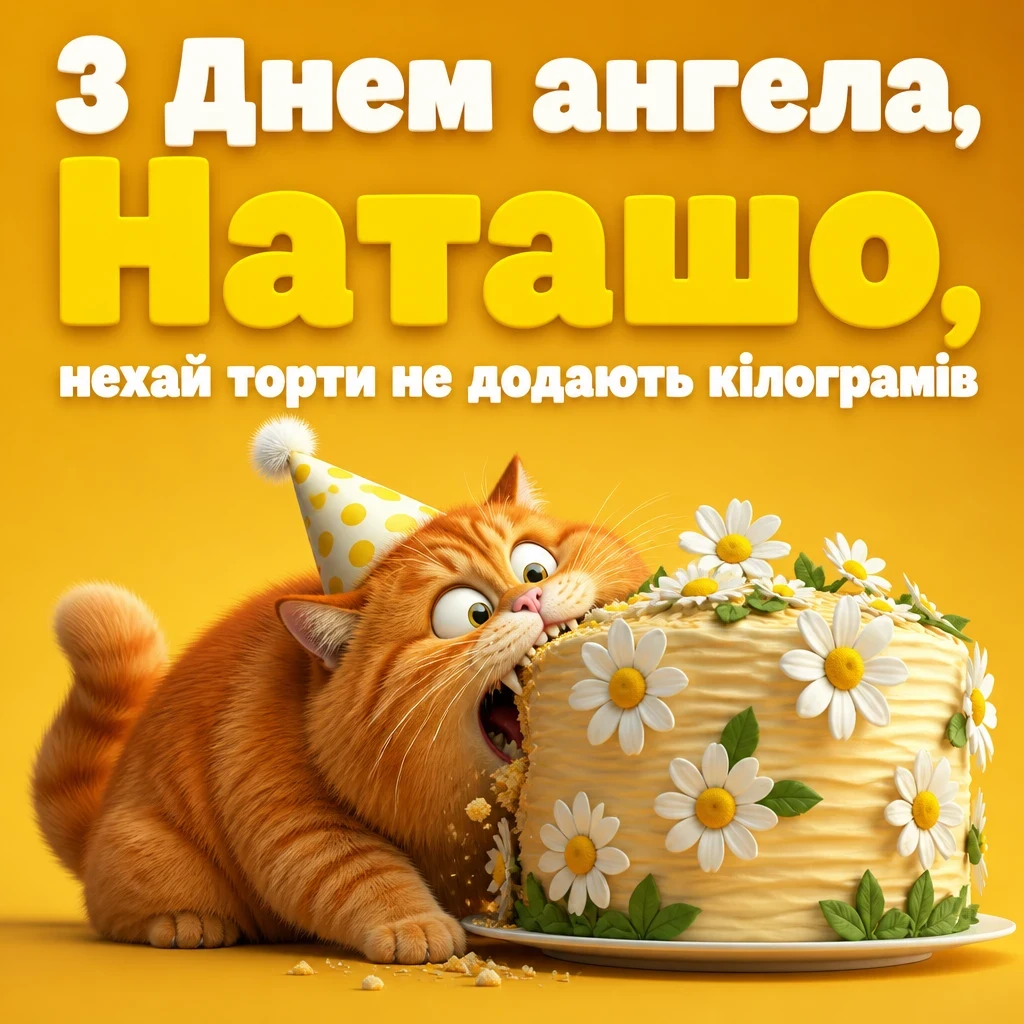 з днем ангела наташа