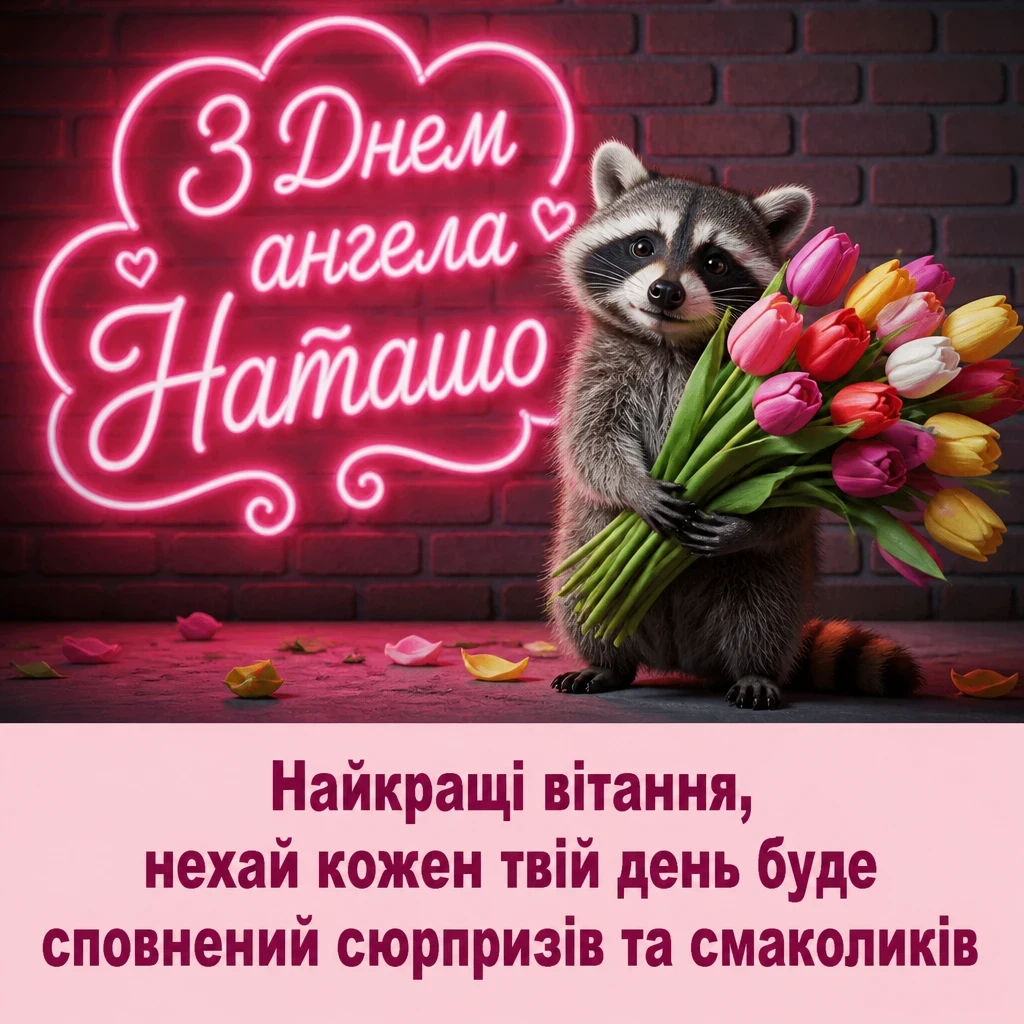 з днем ангела наташа