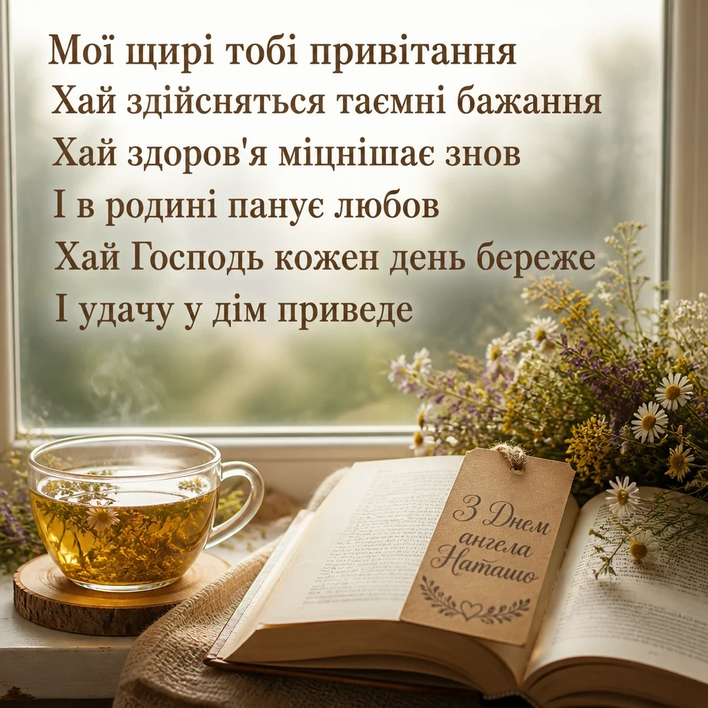 з днем ангела наташа