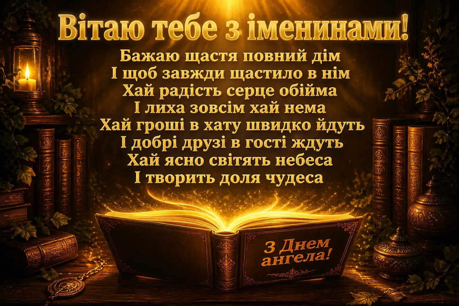 з днем ангела віталія