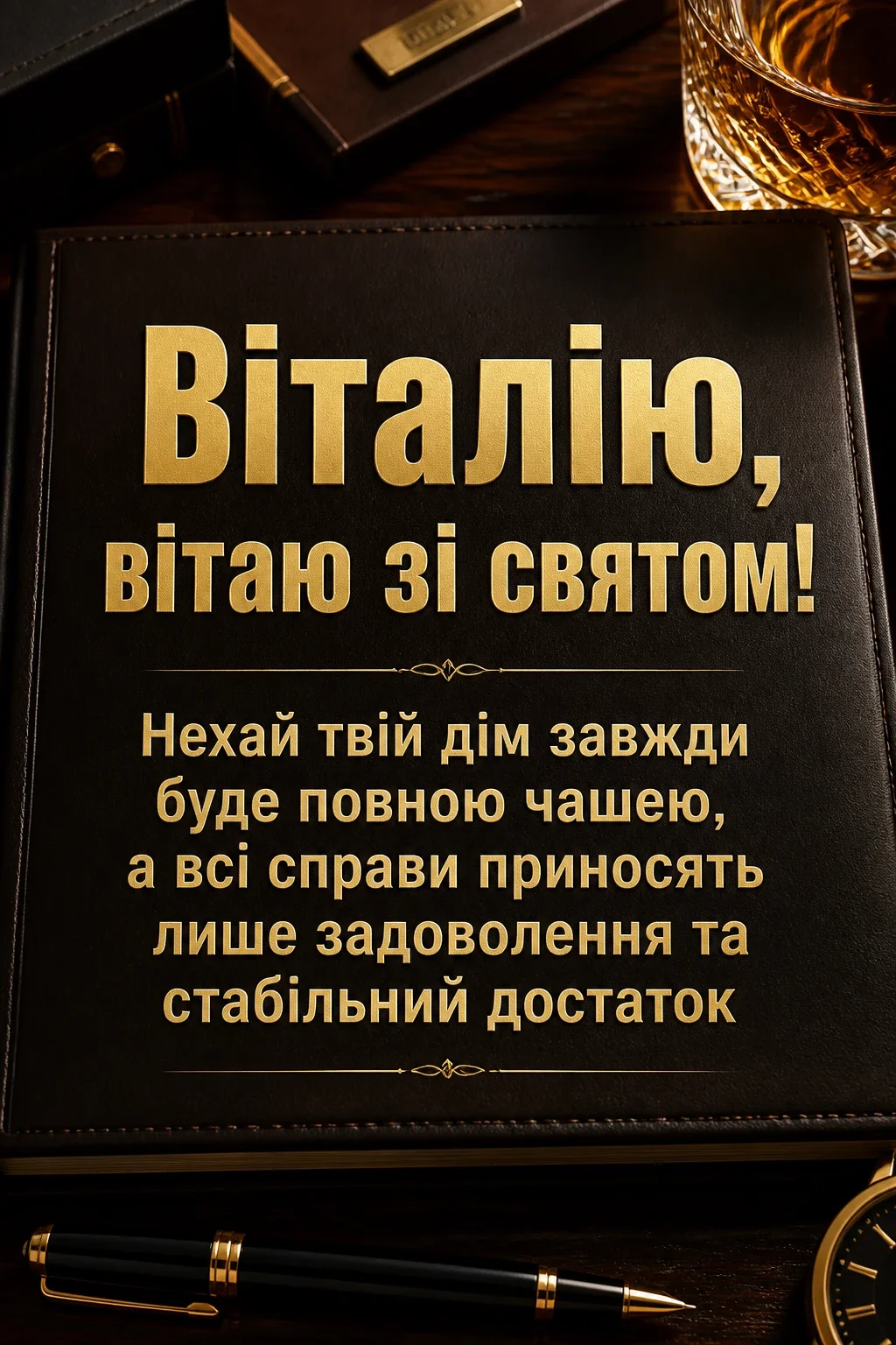 з днем ангела віталія