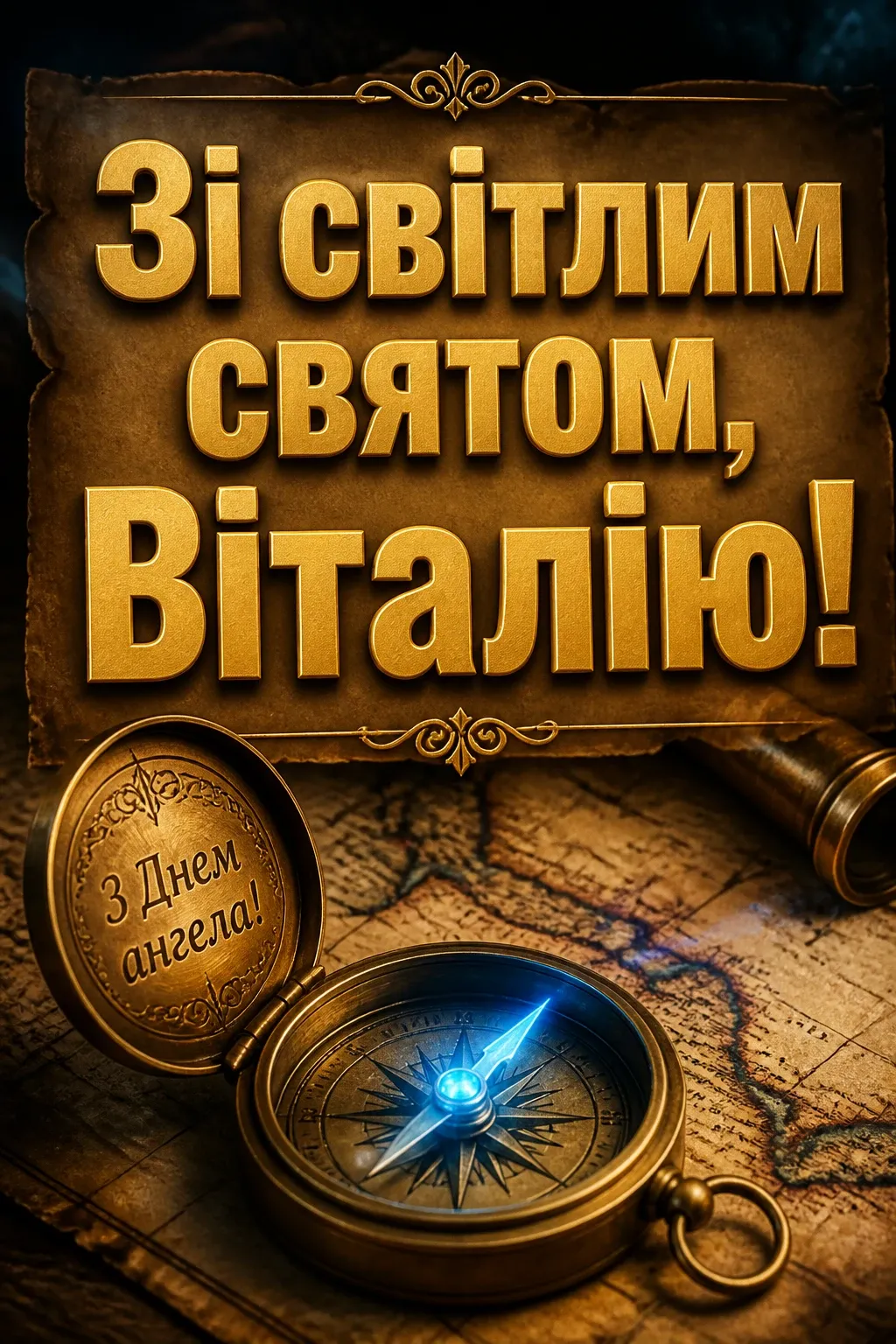 з днем ангела віталія