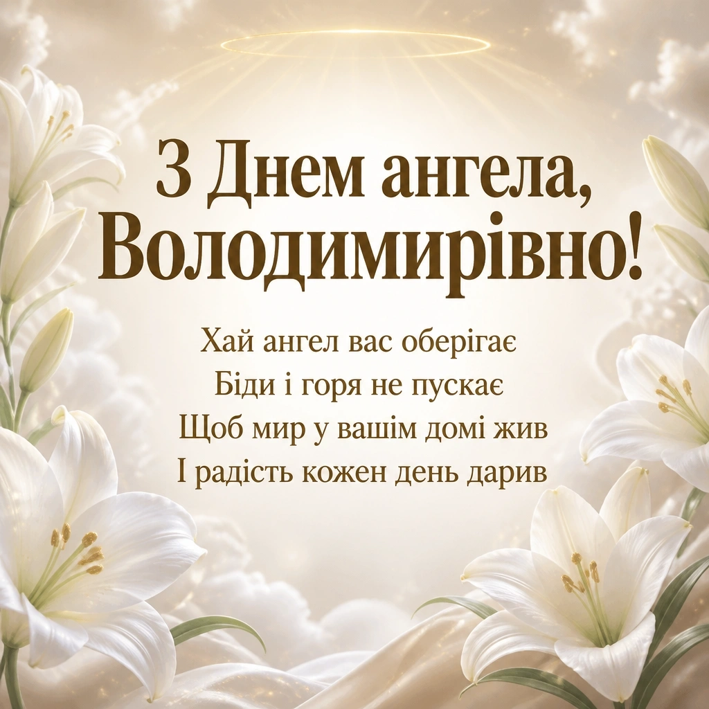 володимирівна з днем ангела