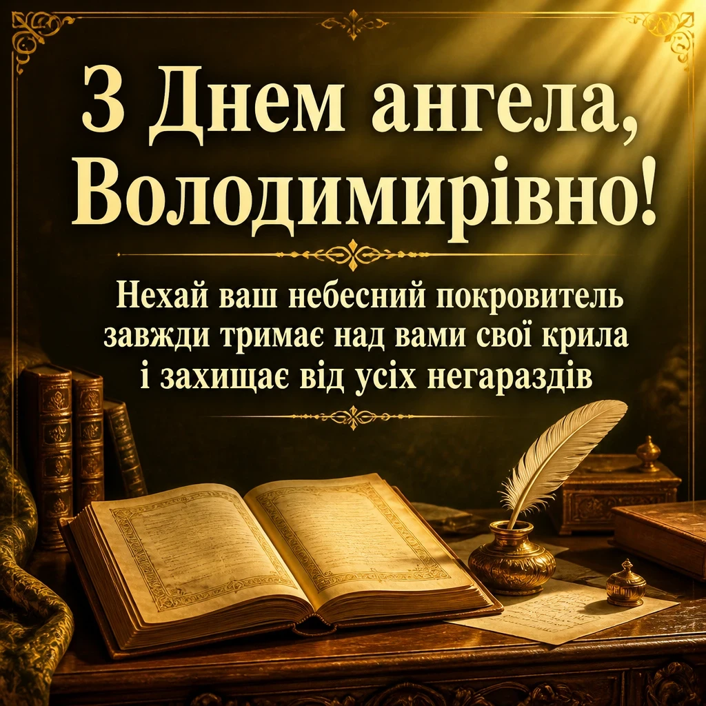 володимирівна з днем ангела