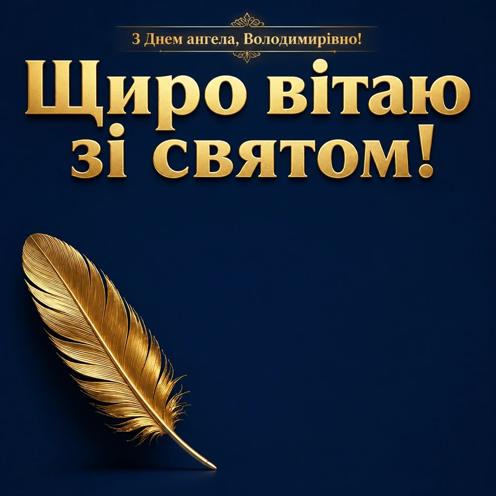 володимирівна з днем ангела