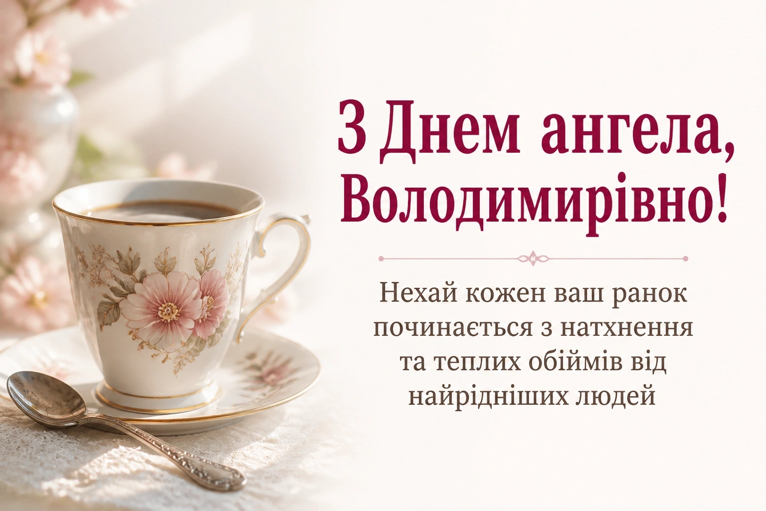 володимирівна з днем ангела