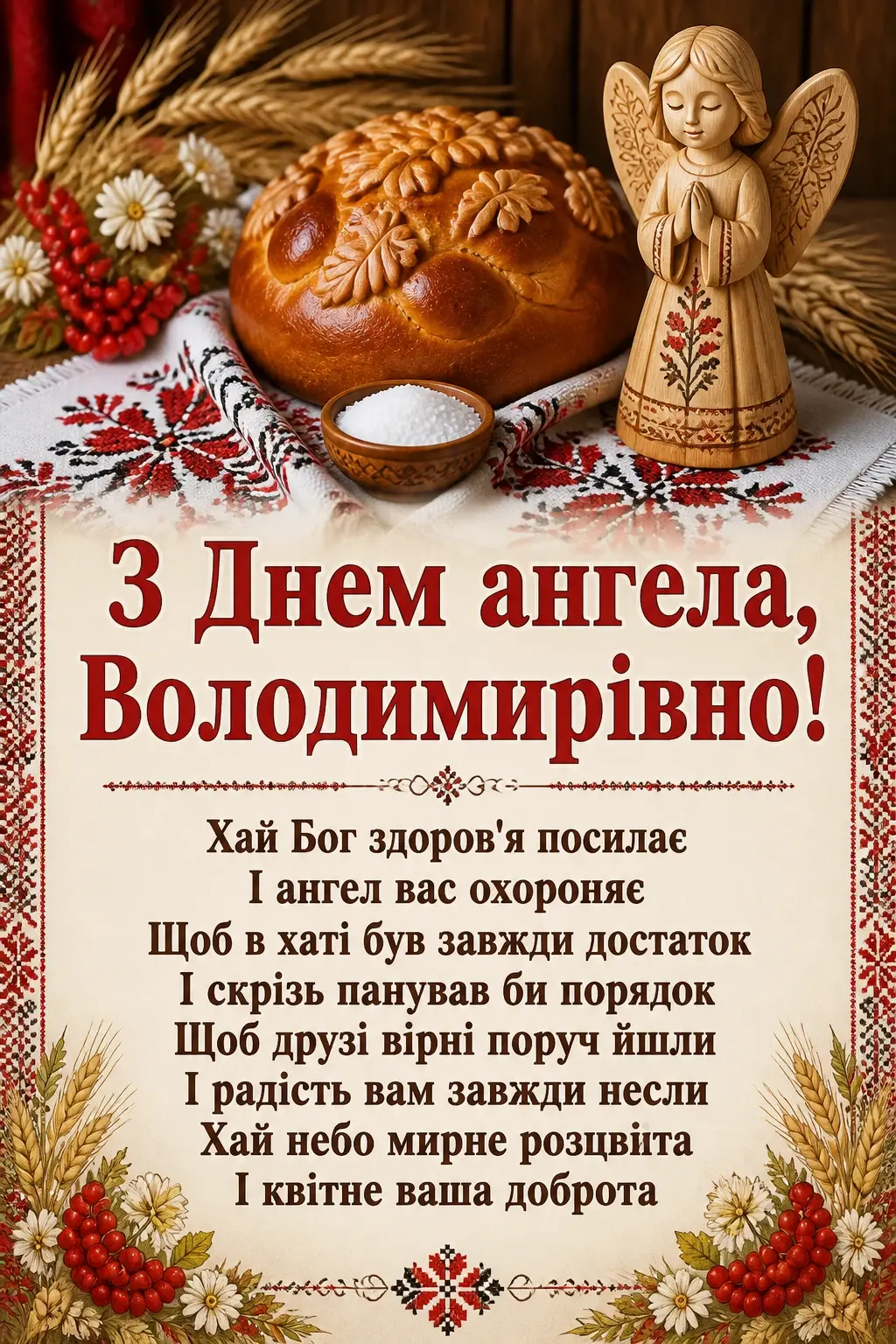 володимирівна з днем ангела